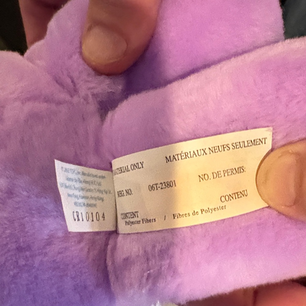 Care Bears Lavender Plush with Heart Lollipops - Picture 4 of 8